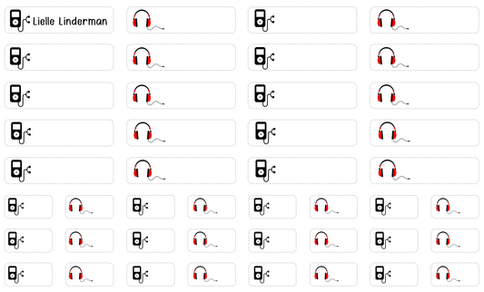 Clothing Labels - music